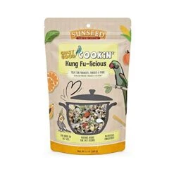 Sunseed Crazy Good Cookin' - Kung Fu-licious - 16 Oz - Pack Of 6