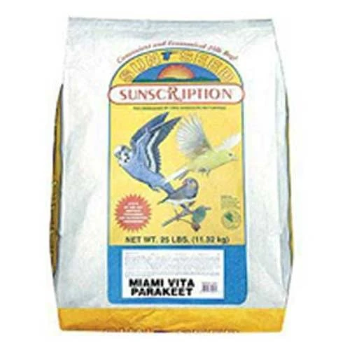 Sunseed Miami Vita Parakeet - 25 Lb 3 Sunseed Miami Vita Parakeet - 25 Lb
