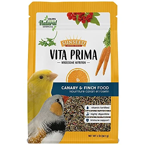 Sunseed Vita Prima - Canary & Finch Food - 2 Lb - Pack Of 6 3 Sunseed Vita Prima - Canary & Finch Food - 2 Lb - Pack Of 6