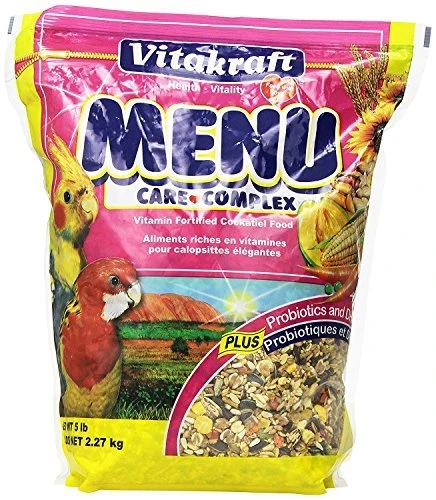 Sunseed Vita Sunscription Cockatiel & Lovebird Diet - 5 Lb - Pack Of 6 3 Sunseed Vita Sunscription Cockatiel & Lovebird Diet - 5 Lb - Pack Of 6