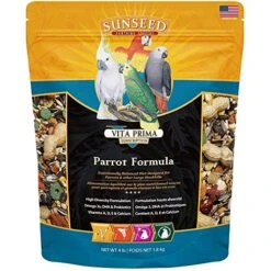 Sunseed Vita Sunscription Parrot Diet - 3.5 Lb - Pack Of 6